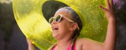 niños verano y salud ocular