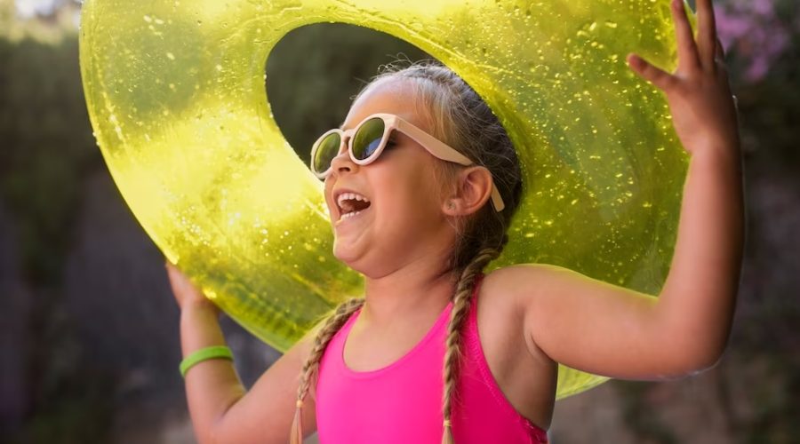 niños verano y salud ocular